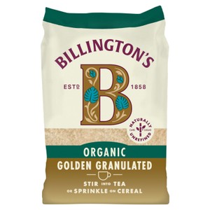 Billington's Organic Unrefined Natural Granulated Cane Sugar