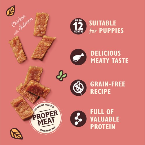 Lily's Kitchen Dog Puppy Chicken & Salmon Nibbles