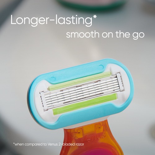 Gillette Venus Snap Extra Smooth Razor On-The-Go Pink