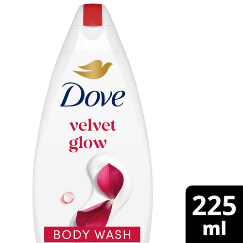 Dove Velvet Glow Body Wash Shower Gel
