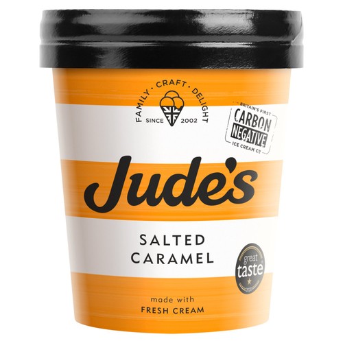 Jude's Salted Caramel Ice Cream