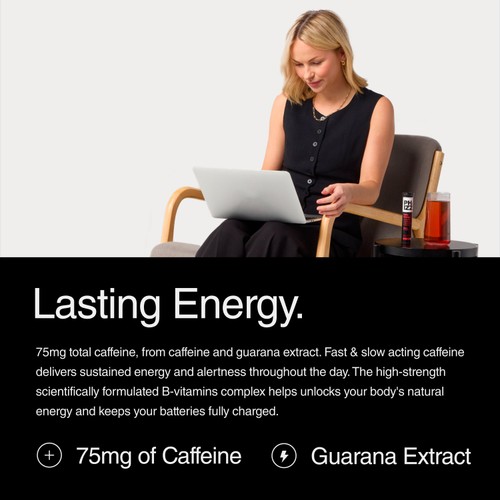 Phizz Caffeine 3-in-1 Hydration, Electrolytes and Vitamins Effervescent