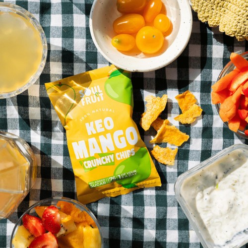 Soul Fruit Freeze Dried Mango Crisps