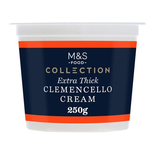 M&S Collection Extra Thick Clemencello Cream