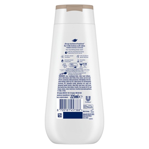 Dove Nourishing Silk Advanced Care Body Wash Shower Gel