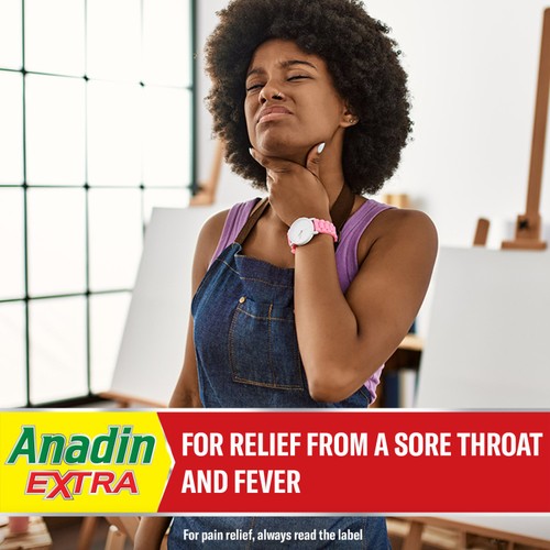 Anadin Extra Aspirin, Paracetamol, & Caffeine Caplets, 16s