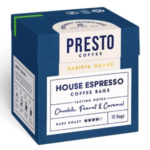 Presto House Espresso Coffee Bags