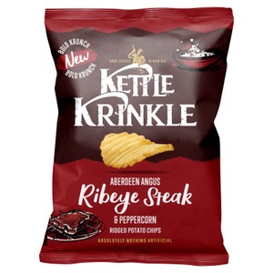 KETTLE Krinkle Aberdeen Angus Ribeye Steak & Peppercorn