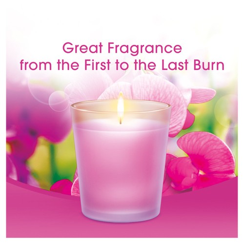 Airwick Pink Sweet Pea Candle