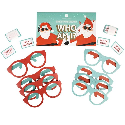 Talking Tables Fun Santa Who Am I Game
