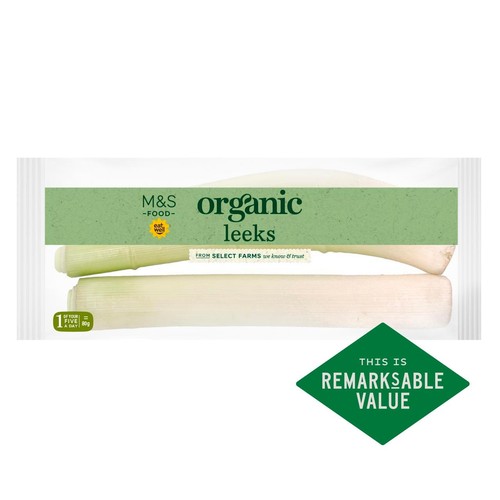 M&S Organic Leeks