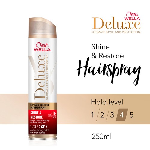 Wella Deluxe Shine & Repair Hairspray 