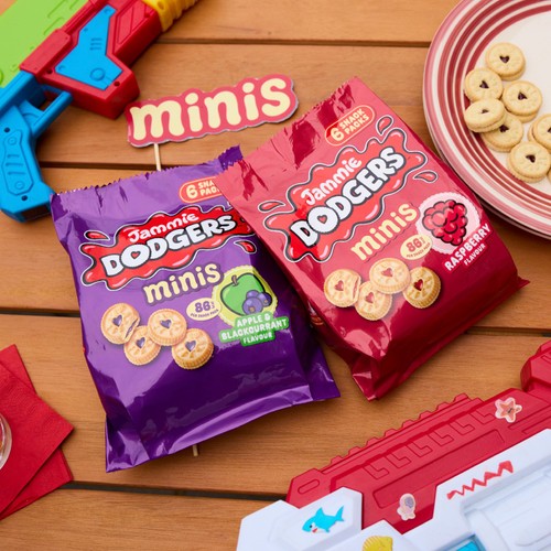 Jammie Dodgers Raspberry Biscuits Minis Multipack
