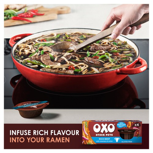Oxo 4 Reduced Salt Rich Beef Stock Pots