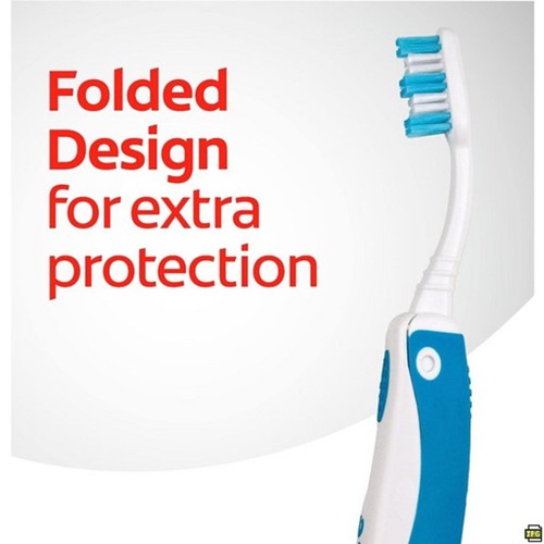 Colgate Portable Travel Soft Manual Toothbrush 