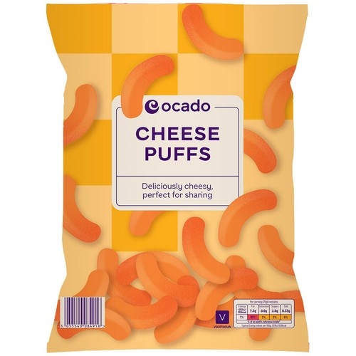 Ocado Cheese Puffs Crisps