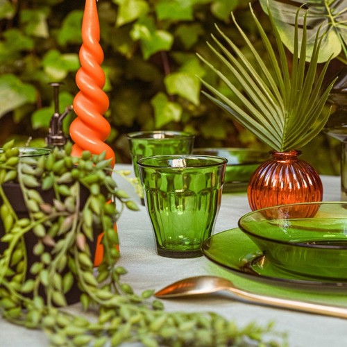 Duralex Picardie Jungle Green Tumbler Set 250ml