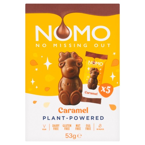 Nomo 5 Pack Caramel Mini Reindeer
