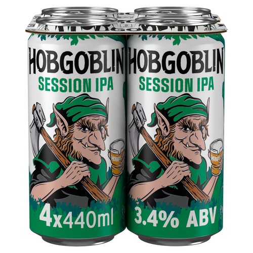 Hobgoblin Session IPA Ale Beer Cans