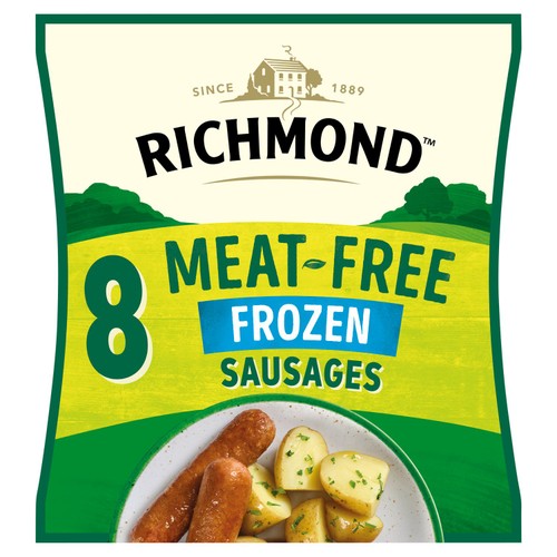 Richmond 8 Meat Free Vegan Frozen Sausages
