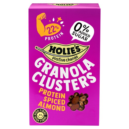Holie's Granola Clusters Protein Spiced Almond