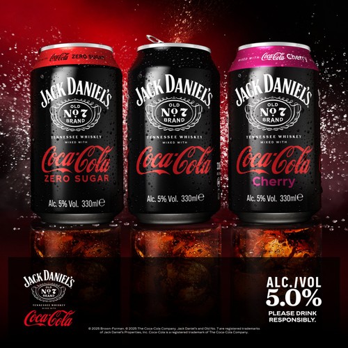 Jack Daniels & Coke Cherry