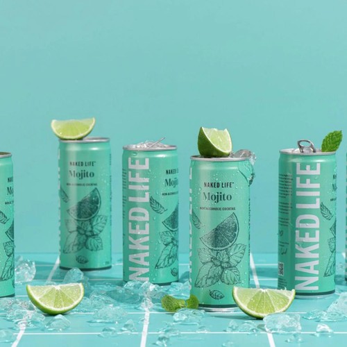 Naked Life Non-Alcoholic Cocktail Mojito Spritz