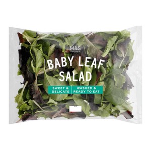M&S Organic Baby Leaf Salad