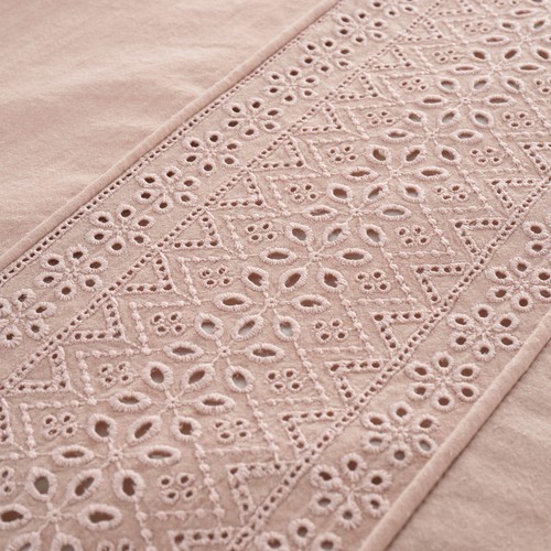 Catherine Lansfield Broderie Anglaise King Duvet Set