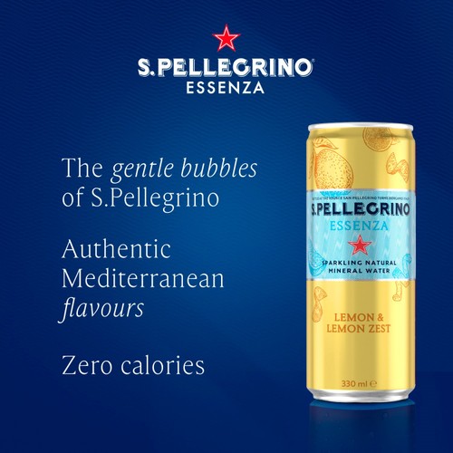 San Pellegrino Essenza Sparkling Water Lemon
