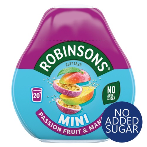Robinsons Mini Passion Fruit & Mango No Added Sugar
