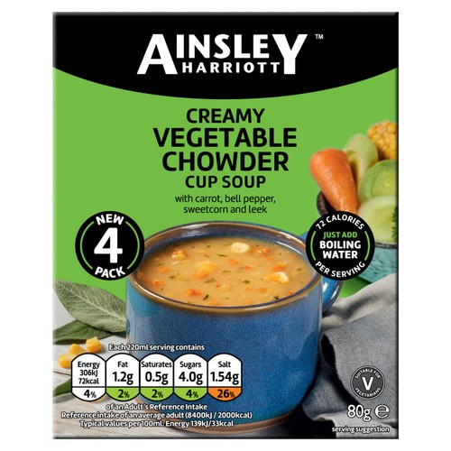 Ainsley Harriott Creamy Vegetable Chowder
