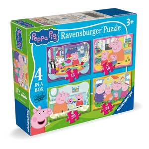 Ravensburger Peppa Pig 4 in a Box Jigsaw Puzzles