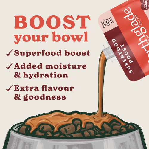 Forthglade Bone Broth Topper for Dogs, Rich Beef