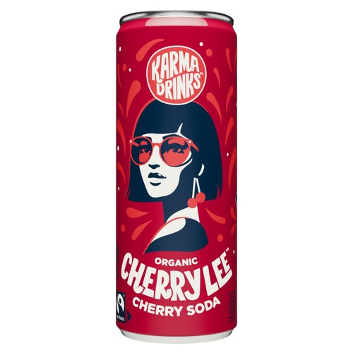 Karma Drinks Cherry Lee cans - Organic