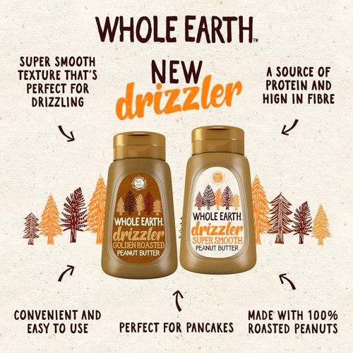 Whole Earth Drizzler Peanut Butter 