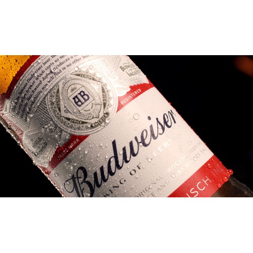 Budweiser Lager Beer Cans