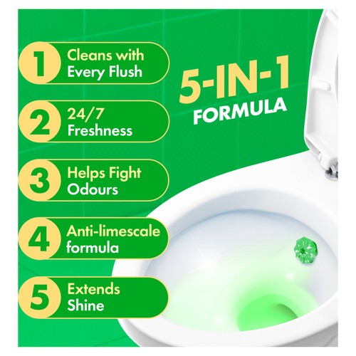 Duck Toilet Fresh Discs Duo Refills Lime