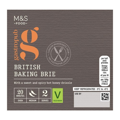 M&S Gastropub Baking Brie