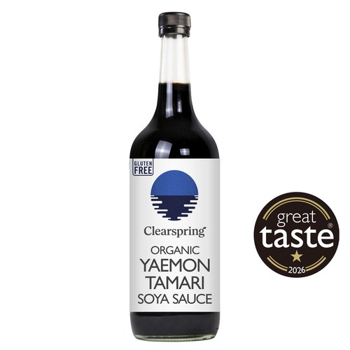 Clearspring Organic Japanese Yaemon Tamari Soya Sauce - Double Strength