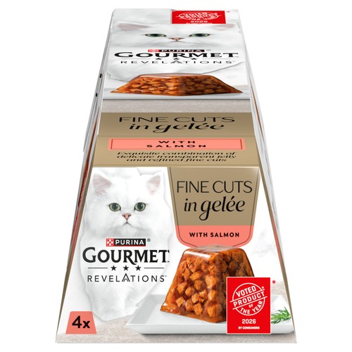 GOURMET Revelations Gelee Salmon in Jelly Wet Cat Food