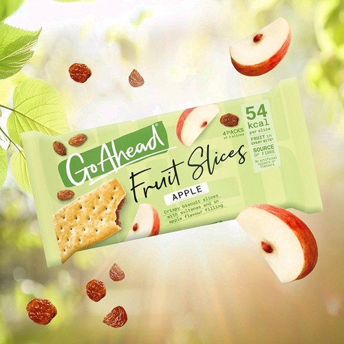 Go Ahead Apple Crispy Fruit Slices Snack Bars Multipack