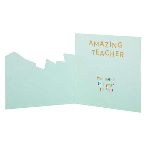M&S Amazing Teacher Thank You Card