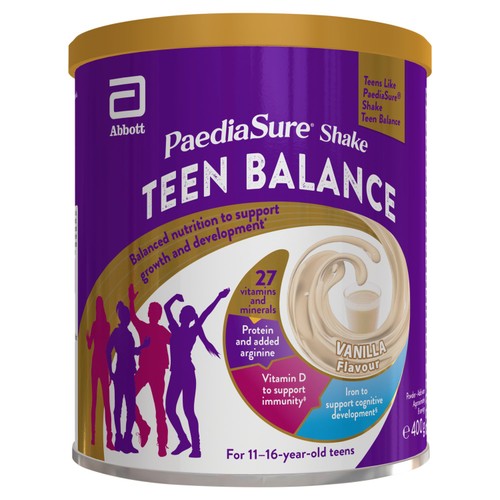 PaediaSure Shake Teen Balance, Age 11-16 years old, Vanilla Flavour