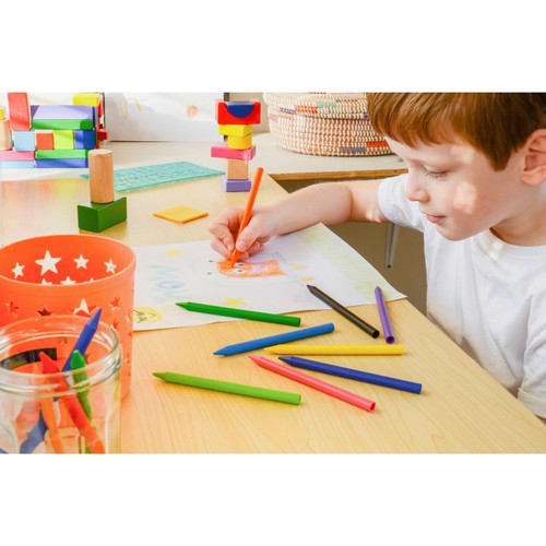 BIC Kids Plastidecor Crayons Wallet of 12