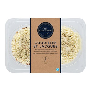 M&S Collection 2 Coquilles St Jacques