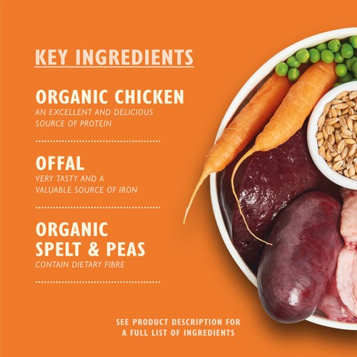 Lily's Kitchen Organic Chicken & Spelt Supper for Dogs