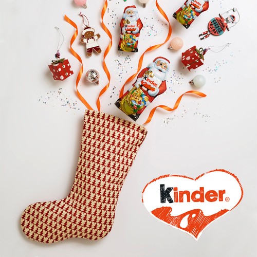 Kinder Santa Hollow Figure