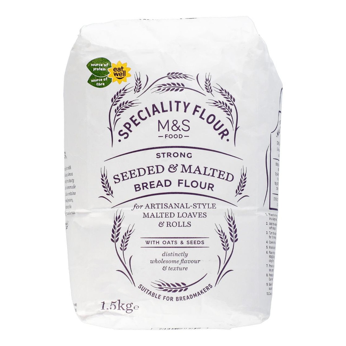 M&S Seeded & Malted Bread Flour - Ocado