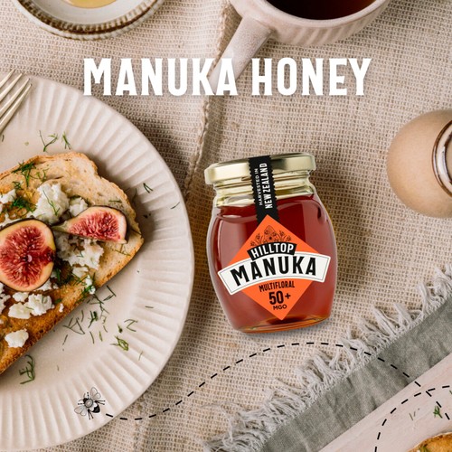 Hilltop Honey Manuka MGO50+ Honey